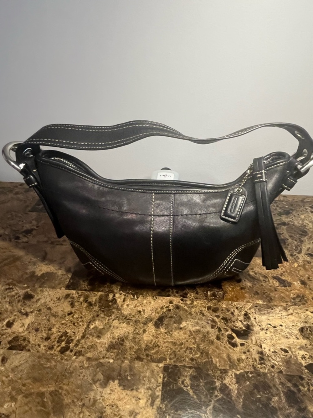 Coach mini hobo bag